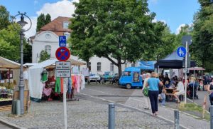 Bauern- Kunsthandwerk Frische Markt Zehlendorf Stand