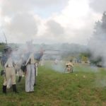 Musketen Nebel Siegesfest Großbeeren 2022 Schlachtaufzug