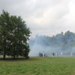 Nebel Schlachtfeld Siegesfest Großbeeren 2022 Schlachtaufzug