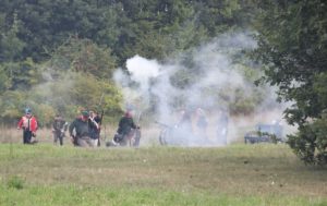 Schlachtgetümmel Siegesfest Großbeeren 2022 Schlachtaufzug