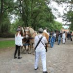 Siegesfest Großbeeren 2022 Schlachtaufzug Pferde