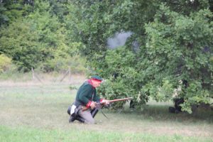 Siegesfest Großbeeren 2022 Schlachtaufzug Soldat