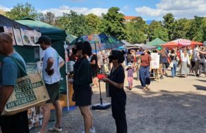 Thaipark Preussenpark Berlin Wilmersdorf Gasse