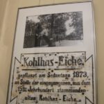 Heimatmuseum Zehlendorf Kohlhaas Eiche Schild