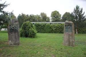 Denkmal Gründer Deutsches Schweinemuseum Ruhlsdorf