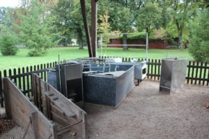 Schweinehaltung Aussenbereich Deutsches Schweinemuseum Ruhlsdorf