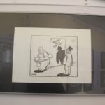 Feind hört mit Karikatur Oskar Heimatmuseum Zehlendorf