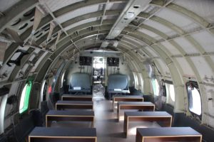 Innenraum Transportflugzeug Alliierten-Museum