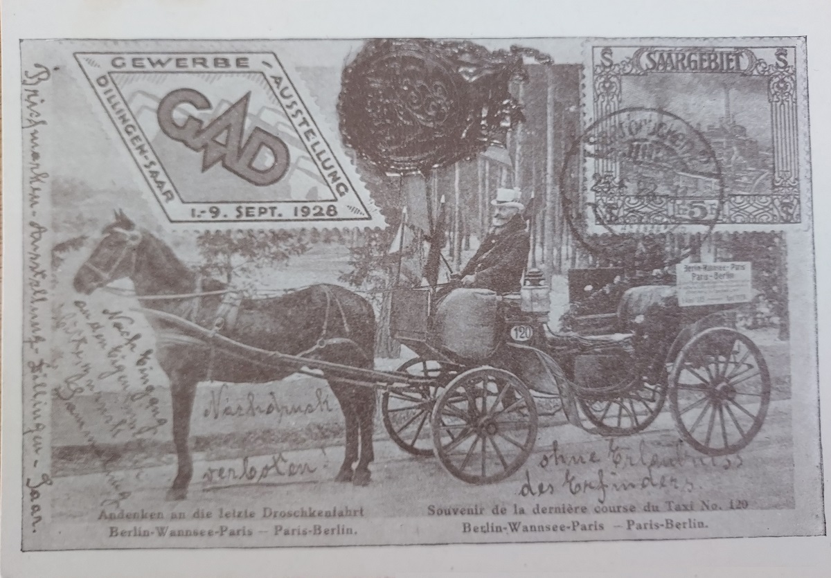 Andenkkarte Eiserner Gustav