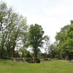 Friedhof um Kirche Genshagen