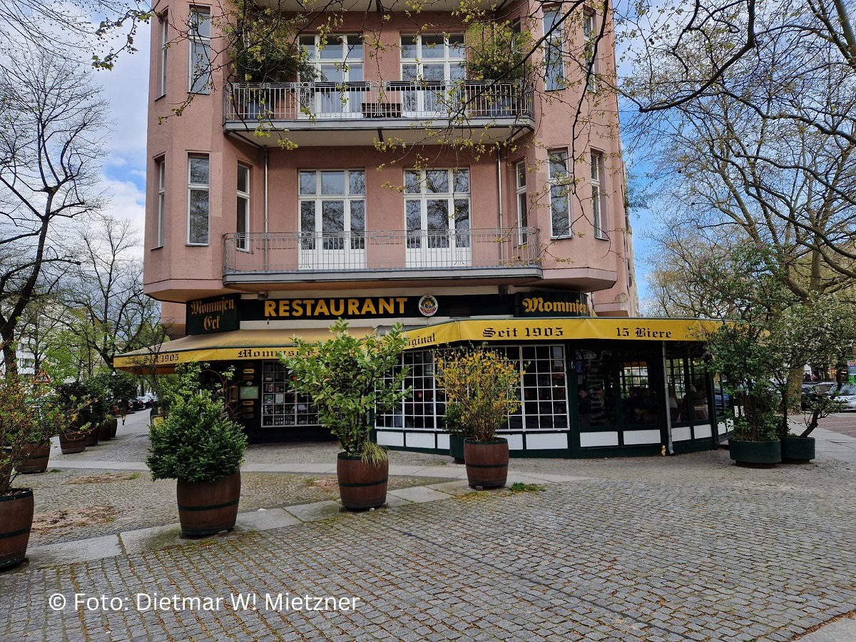 Mommsen-Eck Charlottenburg – Haus der 100 Biere ist geschlossen