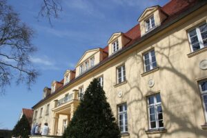 Schloss Diedersdorf Hinterausgang