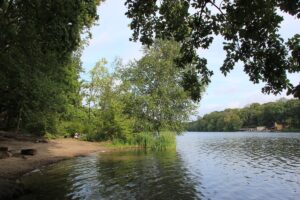 Sitzen am Wasser Schlachtensee