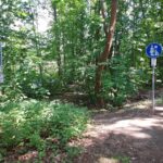 Weg entlang Berlin Nikolassee