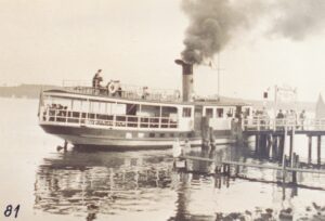 Teltow-Werft Dampfschiff alt