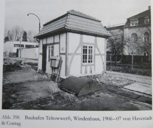 Teltowwerft Windenhaus alt