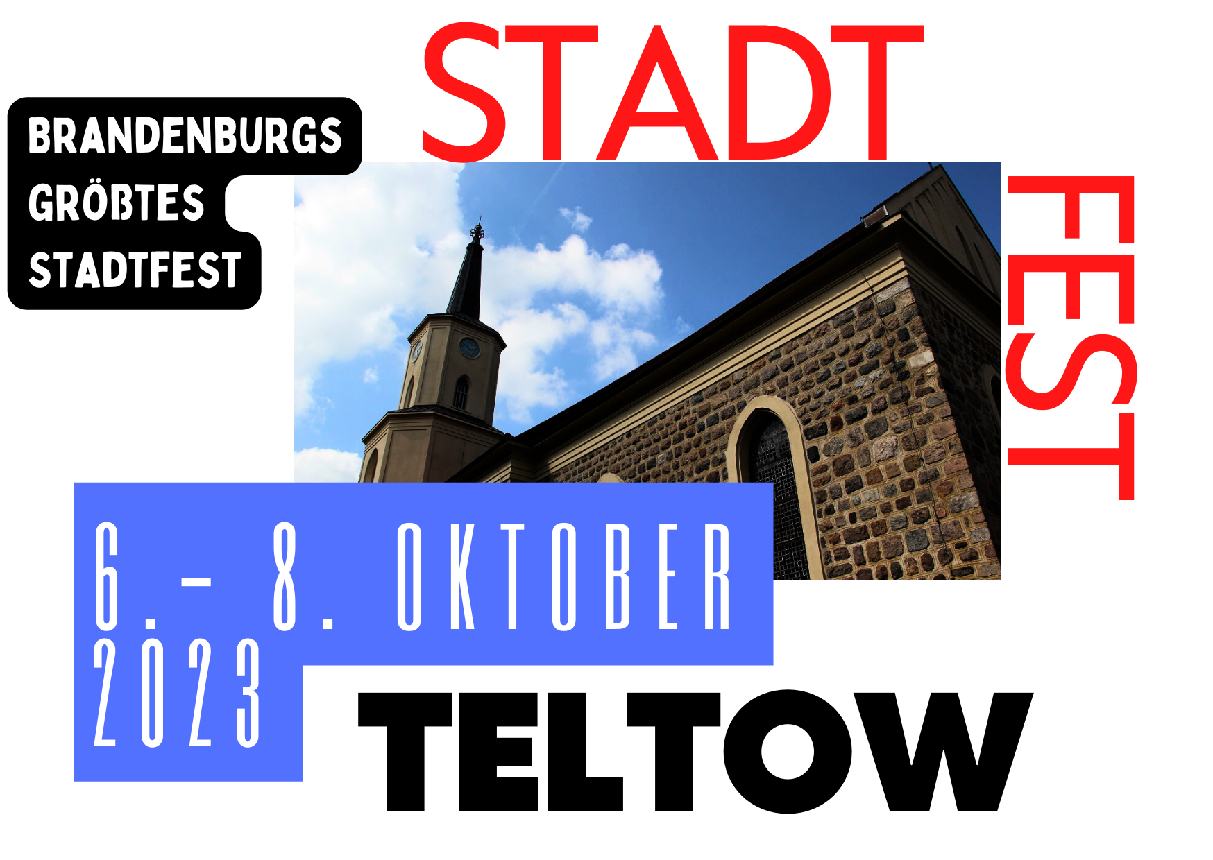 Teltower Stadtfest 2023 | Bühnen, Karrieremeile, Festplatz