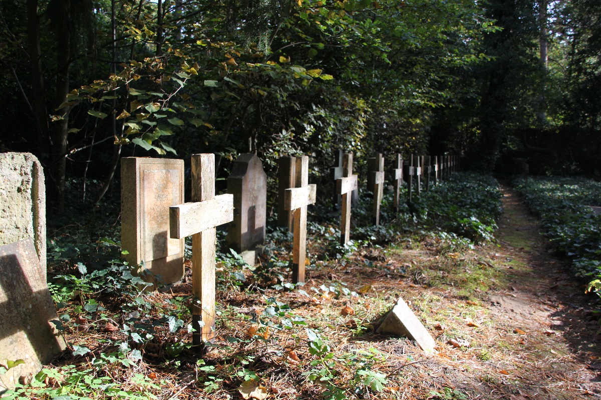 Friedhof Grunewald-Forst alias Selbstmörderfriedhof alias Friedhof der Namenlosen