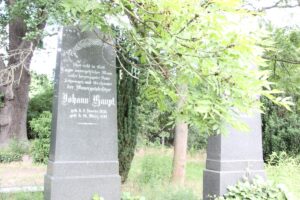 Friedhof Schönow Grabstele Fam Haup