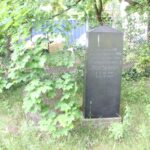 Grabstele Spoerer Friedhof Schönow