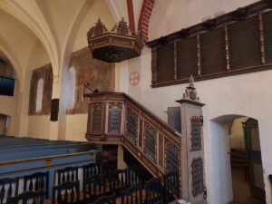 Kanzel Dorfkirche Dahlem