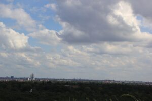 Blick Nordwesten Drachenberg Grunewald Berlin