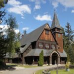 34 Stabkirche Friedhofskapelle Südwestfriedhof Stahnsdorf