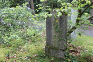 7 Verwitterter Grabstein Südwestfriedhof Stahnsdorf