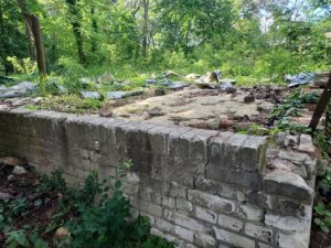 Fundament Ruine Ballhaus Kleinmachnow