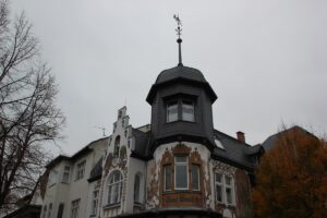 Emisch-Haus Barocker Turm und Gotische Fasssade