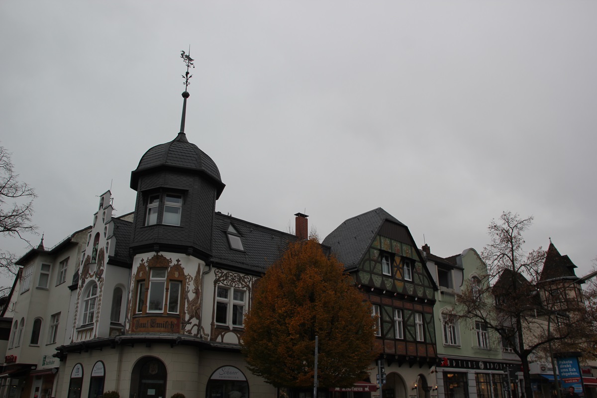 Emisch-Haus Fachwerkhaus mit Jugendstilmalereien