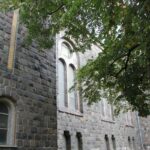 Steinfassade Lukas Kirche Steglitz