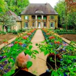 Besuchende des Gartens Villa Liebermann