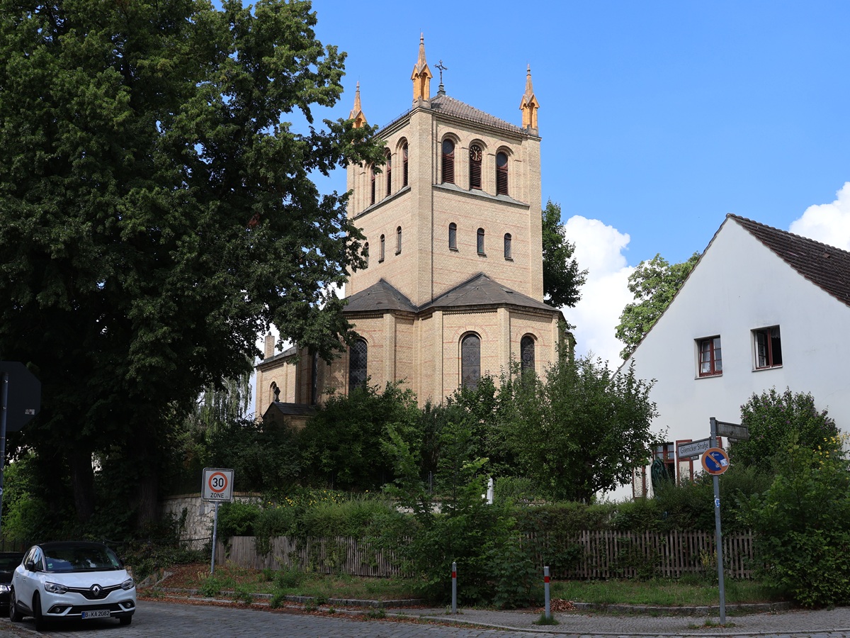 Stolpe also Wannsee und seine Kirche am Stölpchensee