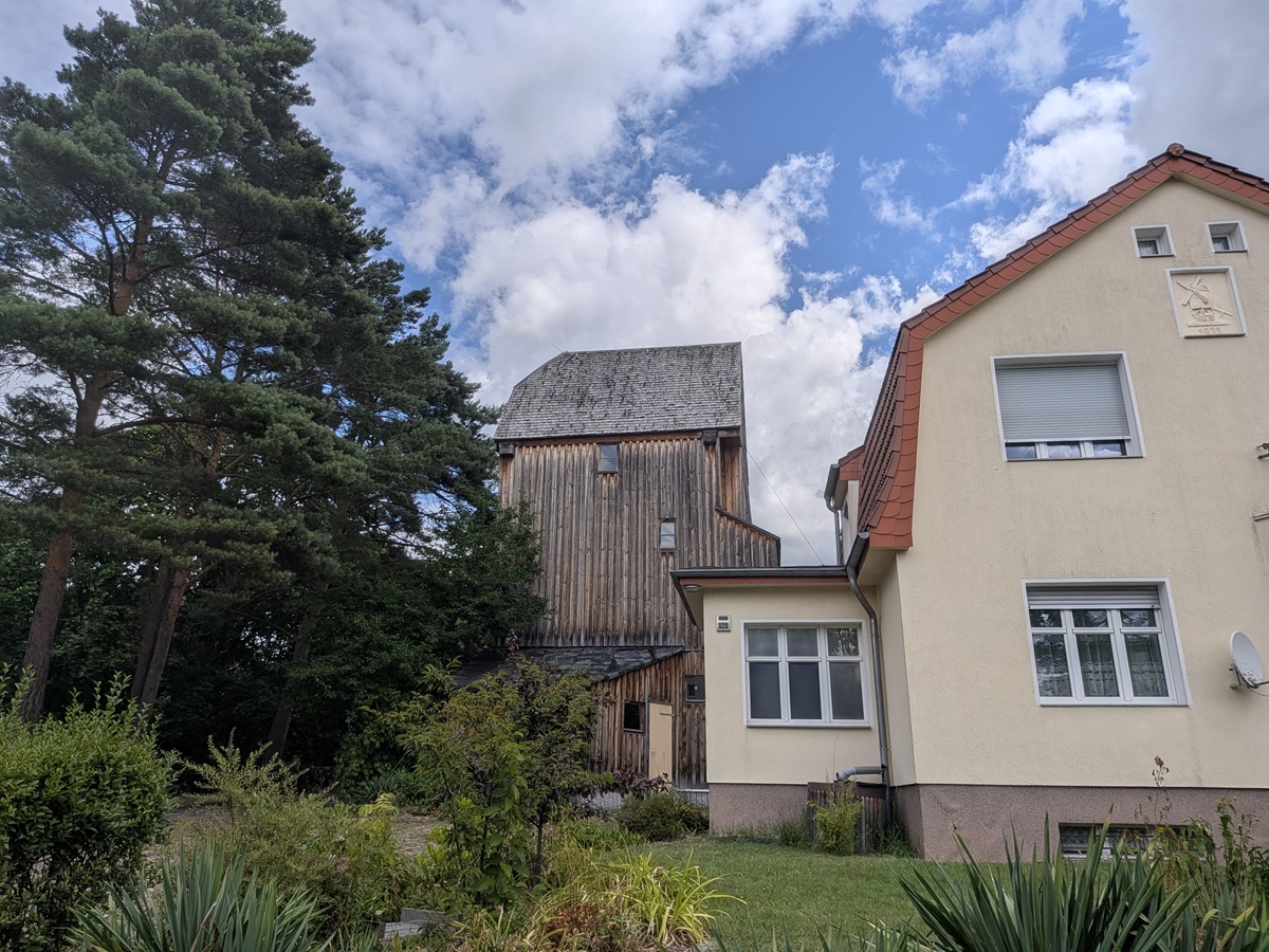 Demontierte Hilbrecht-Mühle